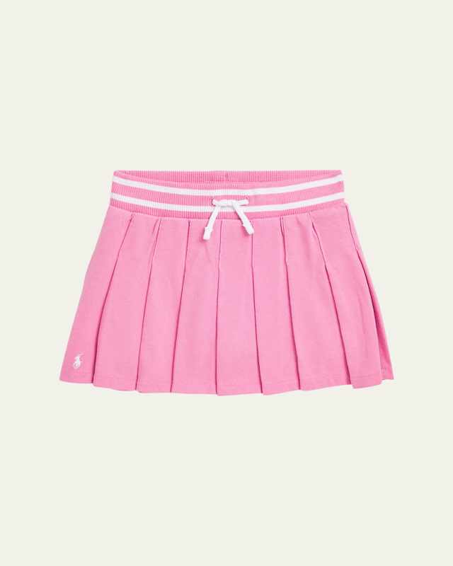 Girl's Pleated Tennis Skort, Size 2-6X